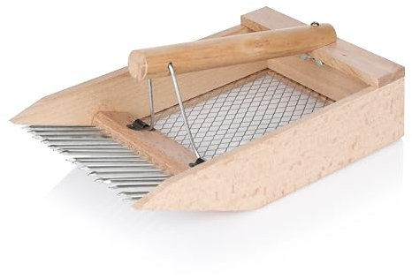 LaGreen Recogedor de bayas de madera para recolectar bayas, recogedor de frutas, peine de arándanos para arándanos y más