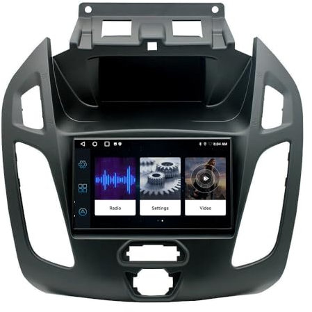 GPS Navi Navigationsgerät für Auto mit Carplay&Android Auto,Europa UK 52 Karten, Lebenslang kostenlosem Kartenupdate(Typ A)