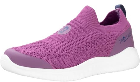 Trollkids Kids Oslo Sneaker XT | Besonders leicht, Dezente Zehen- und Fersenverstärkungen, Griffige Sohle