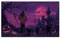Aicerous® Halloween Banner, Big Size Halloween Background Banner mit Kürbisse, Fledermäuse, Geister, Skelette, Halloween Party Deko Hängebanner für den Garten, den Innen- und Außenbereich (C)