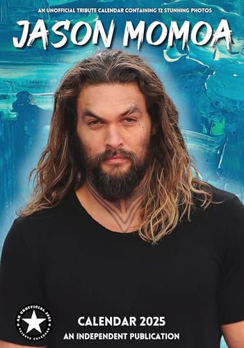 JASON MOMOA Wandkalender 2025 A3 inoffizielle Hommage