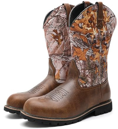 Prints,40 EU,Uomo Stivali Western Stivali da Cowboy Vintage Stivali da Equitazione Caccia Stivali da Moto