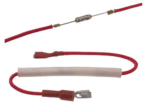 DEYIN Fusible térmico de 10 A/250 V, 142/172/184/192/216/240 ℃, Cable Fusible de Temperatura de 19/44/46 cm for Olla arrocera y Olla a presión(172)