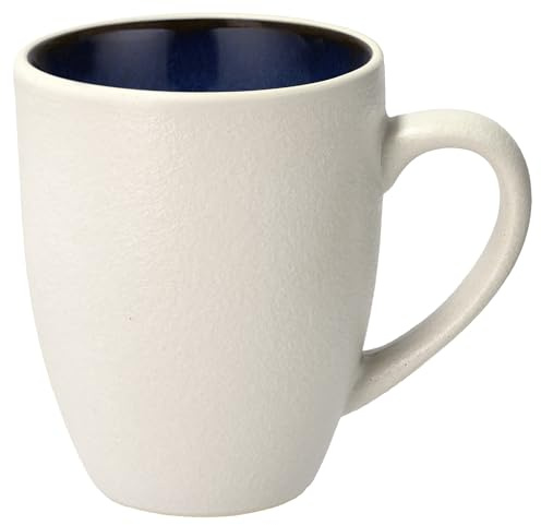 BITZ Gastro Becher Dia 8,5 x 10 cm 30 cl Weiss/Dunkelblau