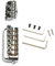 A 6 Corde Elettriche A Basso Bridge Fisso Fisso Doppio Canale Chitarra Hardtail Bridge Adatto Per L'hardware Giocabilità