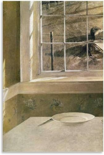 Gnvkd Ecbxz Andrew Wyeth Poster Andrew Wyeth Leinwand Wandkunst Vintage Malerei Andrew Wyeth Drucke Für Ästhetisches Zuhause Moderne Dekor Bild 40x55cm Kein Rahmen