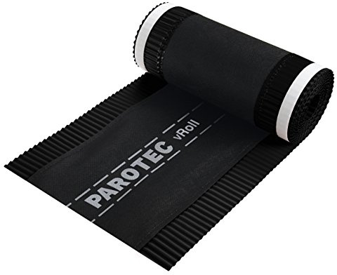 Nockband, nockrulle, nockrulle, nock-första rullen nockband, 320 mm x 5 löpmeter (RAL 9005 - svart)