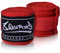 8 Weapons Boxbandagen, halbelastisch, 3.5m, rot