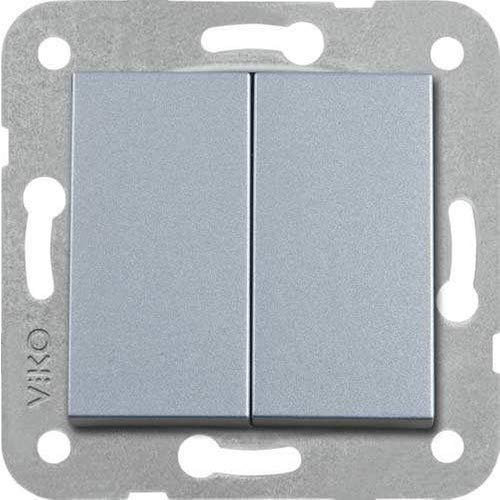 Viko Artline Novella Komutator Silber/Mechanismus + Abdeckung (ohne)