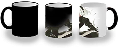 MERCHANDMANIA TAZA MÁGICA personaje juego videojuego androide magic mug.