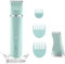Tondeuse de bikini électrique pour femme, IPX7 imperméable et facile à nettoyer, lame en céramique, rechargeable pour poils publics, cadeaux