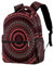 Mandala-Rucksack mit indischem Muster, lässiger Sport, Tagesrucksack, Reise, Schultasche mit mehreren Taschen, für Männer und Frauen, mehrfarbig, 29.4x20x40cm/11.5x8x16 in