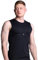 MYZONE MZ-Switch Sports Shirt (Standard) Black – Performance Gym Shirt for Men, Designed for MZ-Switch Heart Rate Monitor and Suitable for All Sports Activities