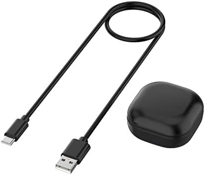 HMHAMA Charging Case Replacement for Samsung Galaxy Buds Pro SM-R190, Charging Dock Charger Cradle Earbuds Protective Cover, 450mA Built-in Battery, Black NO Earbuds