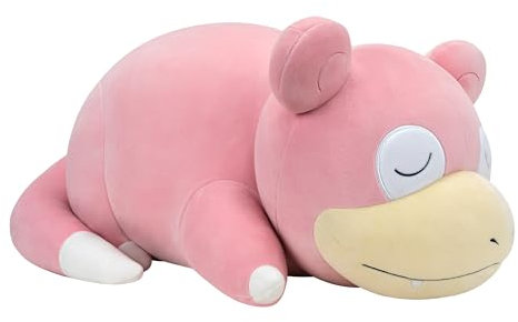 Pokémon PKW3674-45cm Schlafendes Plüsch - Flegmon, offizielles Plüsch