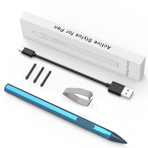 ASUS Stylus Pen for Transformer/Vivobook Flip/Notebook Touchscreen Laptop/Tablet - Rechargeable, MPP 2.0, 4096 Pressure Sensitivity, Microsoft MPP Protocol, Blue