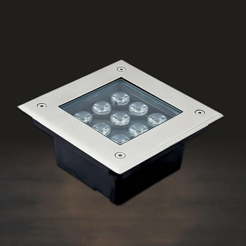 Focos Suelo Led Exterior - Empotrable Al Aire Libre Focos, Proyector LED De Bajo Voltaje De A Prueba De Agua IP67, Lámpara De Jardín Enterrada, Para Terraza/Jardines/Caminos De Piscinas ( Color : Gree