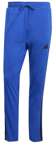 adidas Herren Essential Three Stripes Single Jersey Pant, Team royal Blue/Black, S