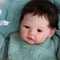 ZTZHYZR Reborn Baby Vollsilikon Lebensecht 19 Zoll 48 cm Reborn Baby Waschbar Junge Babypuppen wie Echt Reborn Puppe Realistisch Schönes Reborn Toddler Ab 3 Jahre
