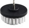 FACULX Brosse de nettoyage électrique de 10,2 cm pour tapis, carrelage, cuir, coussins, cuisines, salles de bains, pneus de voiture, verre