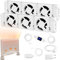 Warmfay Heizkörper Ventilator 3.0 Heizungsventilator, Smart Heizkörperverstärker zum Sparen von Energie und Heizkosten, Lauf Ruhig Wärmeableitungslüfter, Für Verschiedene Heizkörper (Duo Set)