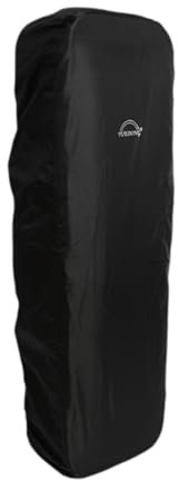 JISADER Custodia antipioggia per violino, borsa antipioggia per violino, borsa leggera per il trasporto, custodia per violino, impermeabile per violino per, Nero per Viola