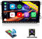 Radio Coche para VW Golf 5 6 Polo Caddy T5 con Carplay Android Auto GPS Navegador,2G+32G Android 13 Pantalla de 9 Pulgadas con Bluetooth Mirror Link WiFi/FM/RDS+Cámara Trasera