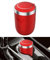 Flaconi Aschenbecher Auto,Auto Aschenbecher Mit Deckle,Auto Aschenbecher Mit Deckel und Licht,Selbstverlöschender Aschenbecher Für Autos Outdoor,Geeignet für Aschenbecher im Autoinnenraum (Rot)