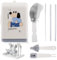 Flaschenbürste Baby Set, Komplettes Babyflaschen Bürste, Flaschenbürste Babyflaschen, Flaschenbürste Silikon, Baby Bottle Brush, Spülbürste Babyflaschen, für Zuhause und Reisen