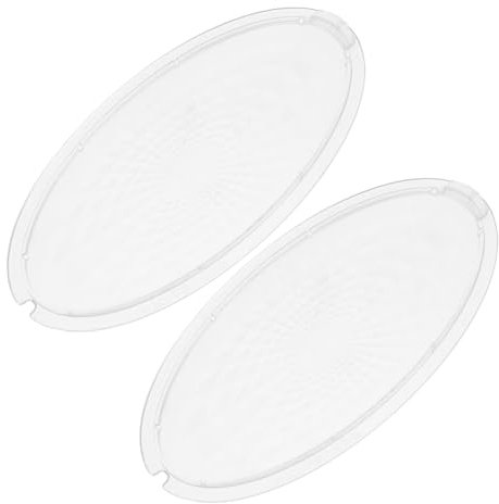 Hemobllo Placa De Para Campana Extractora Lentes De Luz Transparente Accesorio De Cocina Fácil