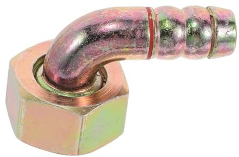 Homoyoyo 4-female Thread Gas Stove Hose Connector Stainless Steel Pipe Adapter Joint for Gas Cooker 90° Elbow Stove Tube Adapter