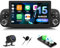 4G+64G GOHHDL Android Autoradio per Fiat Panda 2013-2020 con Navi Carplay Android Auto, Schermo da 7 Pollici Auto Stereo Radio 2Din con GPS Navi WiFi Bluetooth FM/RDS SWC Telecamera Posteriore&MIC