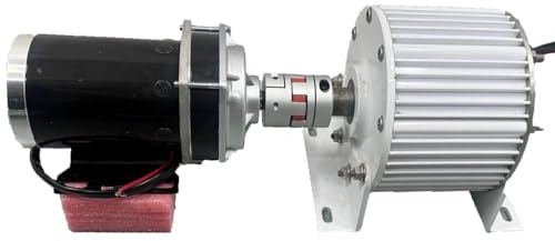 Generatore di magneti permanenti, 10 kW, 380 V, bassa velocità, 3 fasi, con motore DC (DC-24 V, AC 220 V)