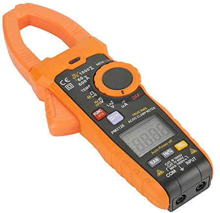 Pinza amperometrica, pinza amperometrica digitale, pinza amperometrica portatile, pinza amperometrica AC/DC, pinza amperometrica 1000A, pinza amperometrica digitale AC/DC, PEAKMETER PM2128, display LC