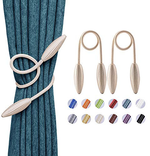 Pretty Jolly Raffhalter zum Selbermachen, kreative dekorative Vorhang-Raffhalter, europäischer Stil, zufällige Modellierung, Vorhanghalter für Zuhause und Büro, Fenster, Verdunkelung und durchsichtige