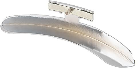 Yootones Banjo-Armlehnenschutz-Teil für Metall Banjo-Zubehör, Ersatz (Silber)