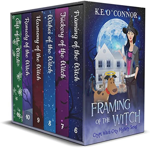 Crypt Witch Collection (fun cozy witch paranormal mystery series) Books 6-11 (Crypt Witch cozy witch mystery anthologies Book 2)