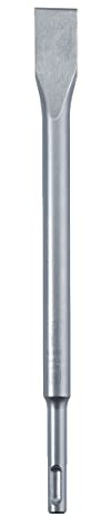 kwb SDS-Plus Flachmeißel 250 mm für Bohrhammer, Anwendbar in Beton, Mauerwerk und Stein, aus Vergütungsstahl, gesandstrahlt