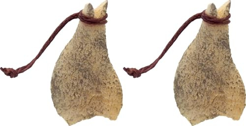 ZauberDeko Wichtel Zubehör Schinken 4cm Wichteltür Weihnachten Miniatur Krippe 2 Stück