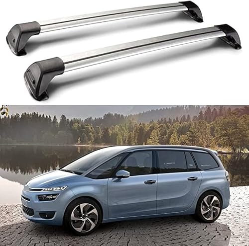 Relingträger Dachträger Dachgepäckträger Kompatibel für Citroen C4 Grand Picasso 2014+, Fahrradträger Dachboxen Dachgepäckablage Dachteile