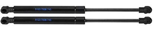 1 Paar Motorhauben-Hebestützen, Gasfeder-Federbein-Set, Unterstützung für Vordere Federbeine, Passend für E60 E61 M5 5er Serie 525 528 530 535 545i 550i, OEM 51237008745