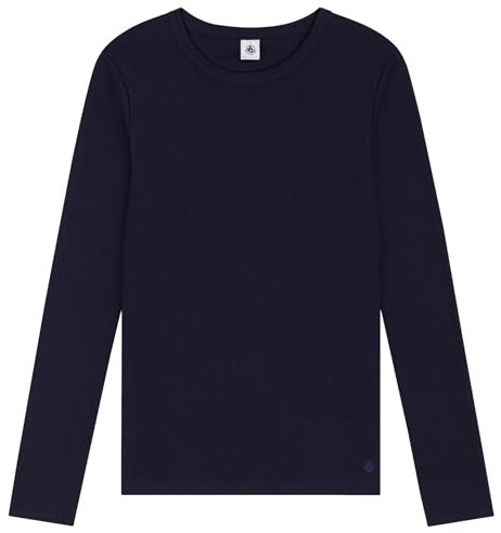 Petit Bateau Women's A0akg T-Shirt, Tuxedo, L