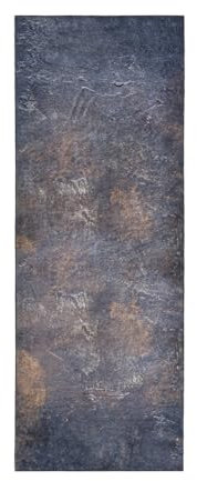 Mazovia Alfombra de Cocina - Alfombra Cocina Antideslizante - Alfombra Pelo Corto - Certificado Oeko-Tex - Lavable a 30°C - Cuidado fácil - 80 x 200 cm - Gris Óxido