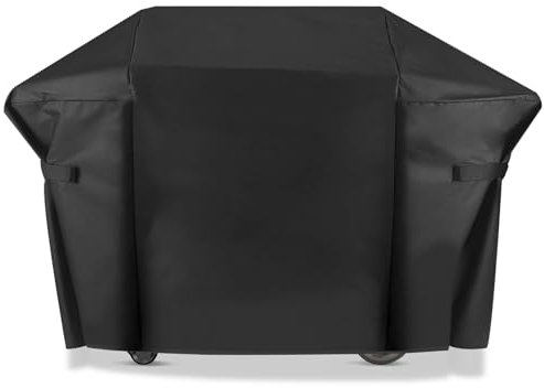 Blackhoso Grillabdeckung für Weber Genesis II 4 Brenner und LX 400 Series Genesis E310 Grill, 65 Zoll 7131 Heavy Duty & Wasserdicht, Outdoor Abdeckung für Weber Summit 400 Series Genesis II