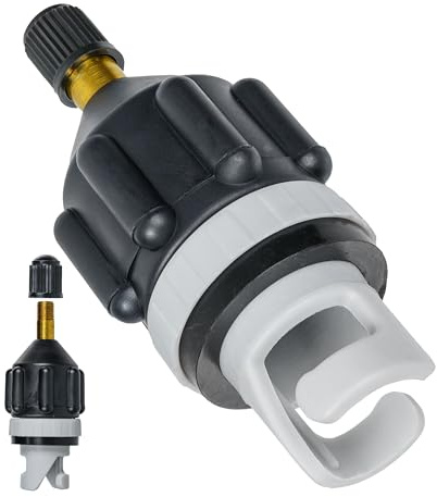 Your Day Mate Ventiladapter für SUP Luftpumpe, Luftpumpenzubehör für aufblasbares Stand Up Paddle Board, Kanu, Kajak, Liege, Schlauchboot, Hochdruckpumpe Aufsatz Adapter, Pumpenadapter