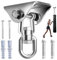Cisivis Deckenhaken 450kg, Boxsack Halterung, 360° drehbare Deckenhalterung, Hängesessel Schaukelhaken, Deckenhalterung Outdoor & Indoor – Edelstahl Schwerlasthaken Aufhängung