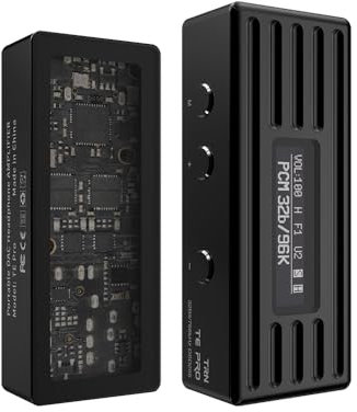 TRN-TE Pro Tragbarer HiFi-USB-DAC-Verstärker Dual CS43198 Chip Hochleistungsverstärker