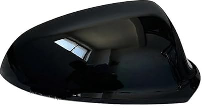 AJKSTDPV Auto Spiegelkappen RüCkspiegel Kappe Für Opel Für Astra J Für GTC Für Sport Für Tourer 2009-2015 Für Adam 2012-2018 13265451 Links Rechts Flügel Spiegel Abdeckung 13265452(Black Cover Right)