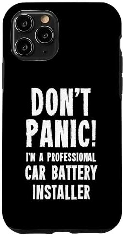 Car Battery Installer Case for iPhone 11 Pro