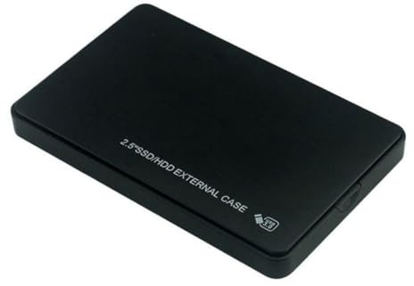 HCUSR 2,5 Zoll USB 3.0 Externe Festplatte Gehäuse Werkzeug Freie Festplatte Gehäuse für 2,5 7mm-9,5mm SATA HDD / SSD [Unterstützt UASP SATA III] Plug & Play